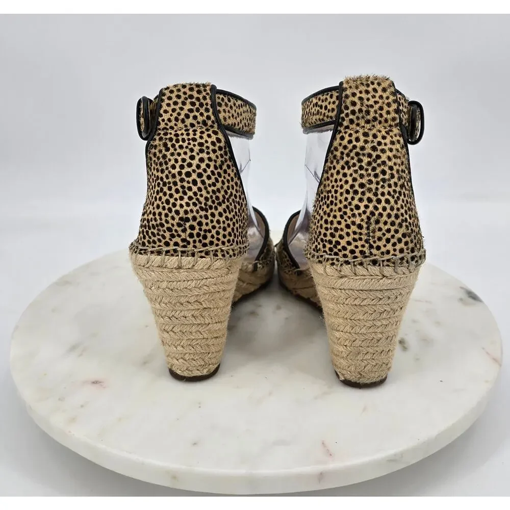 Vince Camuto VC-Leera‎ Cow Hair Espadrille Wedges